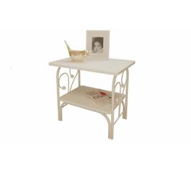 Тумба прикроватная МК-7        Белый / Белый | Интернет магазин мебели и декора LifeDekor