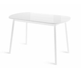 Стол Раунд мини 94, Стекло, Белый | Интернет магазин мебели и декора LifeDekor