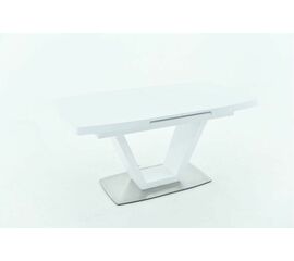 Стол Фоджа, Стекло, 140см, Белый | Интернет магазин мебели и декора LifeDekor