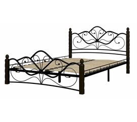 Кровать Венера 1 Черный - шоколад 160 | Интернет магазин мебели и декора LifeDekor