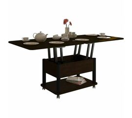 Стол-трансформер Дебют 3 Венге темный Черный | Интернет магазин мебели и декора LifeDekor