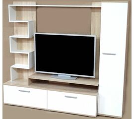 Тумба ТВ-1 дуб сонома/белый | Интернет магазин мебели и декора LifeDekor