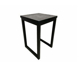 Табурет Саен Черный / Бетон 809 | Интернет магазин мебели и декора LifeDekor