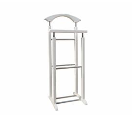 Вешалка  костюмная  Сириус Эмаль белая | Интернет магазин мебели и декора LifeDekor