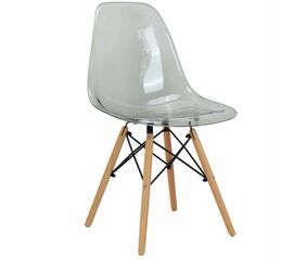 Стул Eames прозрачный серый, Цвет: Светло-серый | Интернет магазин мебели и декора LifeDekor