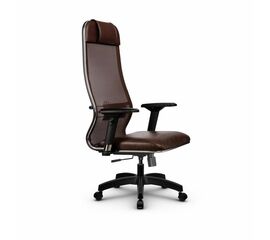 Metta L 1m 36/4D_17831_Сетка X2 - Коричневый_Кожа перфорированная NewLeather - Темно-коричневый | Интернет магазин мебели и декора LifeDekor