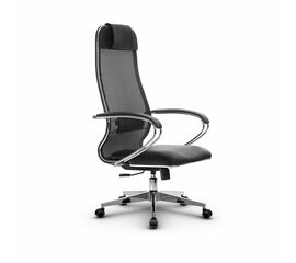 Metta L 1m 36/K_17834_Сетка X2 - Черный_Кожа перфорированная NewLeather - Черный | Интернет магазин мебели и декора LifeDekor