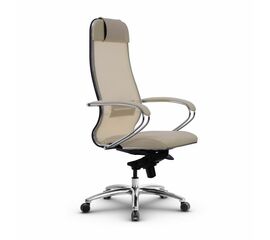 Metta L 1m 36/K_17838_Сетка X2 - Бежевый_Кожа перфорированная NewLeather - Бежевый | Интернет магазин мебели и декора LifeDekor