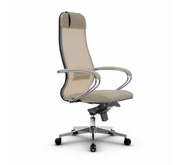 Metta L 1m 36/K_17841_Сетка X2 - Бежевый_Кожа перфорированная NewLeather - Бежевый | Интернет магазин мебели и декора LifeDekor