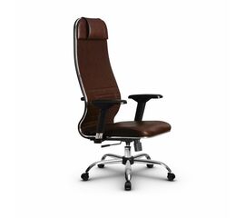 Metta L 1m 38K2/4D_17833_Кожа перфорированная NewLeather - Темно-коричневый_Кожа перфорированная NewLeather - Темно-коричневый | Интернет магазин мебели и декора LifeDekor