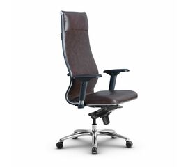 Metta L 1m 42/4D_17838_Кожа перфорированная NewLeather - Темно-коричневый_Кожа перфорированная NewLeather - Темно-коричневый | Интернет магазин мебели и декора LifeDekor