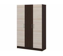 Шкаф «Алёна» 3дв (без зеркал), Венге/Дуб молочный | Интернет магазин мебели и декора LifeDekor