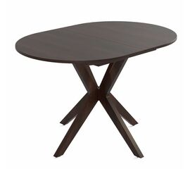 Стол обеденный овальный Астерия (Темный орех /шпон дуб) | Интернет магазин мебели и декора LifeDekor