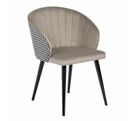 Стул Paola латте с жаккардом | Интернет магазин мебели и декора LifeDekor