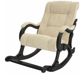 Кресло-качалка Сенатор 77 (Венге / Verona Vanilla) | Интернет магазин мебели и декора LifeDekor