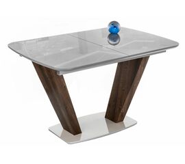 Стол Стол на тумбе Петир орех кантри / серый | Интернет магазин мебели и декора LifeDekor