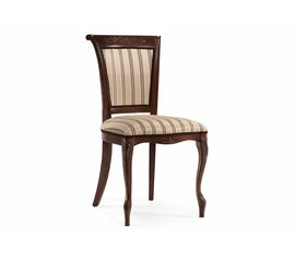 Стул деревянный Амбертин орех / агата полоса серая | Интернет магазин мебели и декора LifeDekor