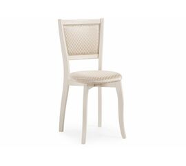 Стул деревянный Валери молочный / ромб | Интернет магазин мебели и декора LifeDekor
