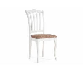 Стул деревянный Виньетта белый / лайн белый люкс | Интернет магазин мебели и декора LifeDekor
