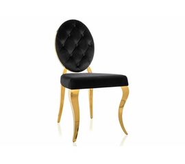 Стул Odda черный / золотой | Интернет магазин мебели и декора LifeDekor