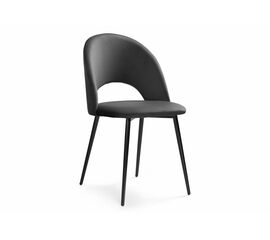 Стул Ирре графитовый / черный глянец | Интернет магазин мебели и декора LifeDekor