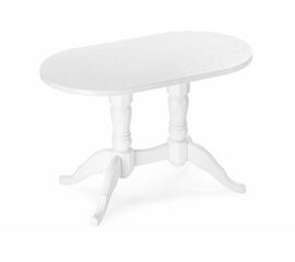 Стол деревянный Адней белый / рисунок | Интернет магазин мебели и декора LifeDekor