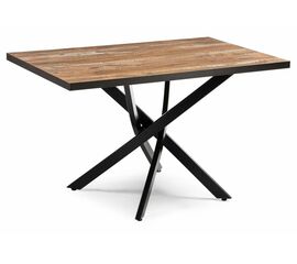 Стол деревянный Стол Дэй дуб юкон / черный | Интернет магазин мебели и декора LifeDekor
