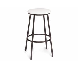 Барный стул Drezegomad белый / темный мусс | Интернет магазин мебели и декора LifeDekor