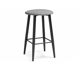 Барный стул Гангток катания сильвер / черный матовый | Интернет магазин мебели и декора LifeDekor