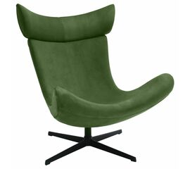 Кресло TORO зеленый, искусственная замша | Интернет магазин мебели и декора LifeDekor