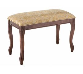 Банкетка Валентино орех / бежевый | Интернет магазин мебели и декора LifeDekor