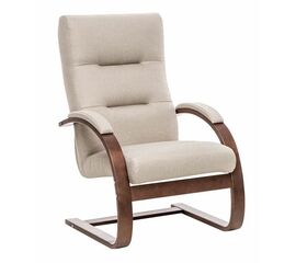 Кресло Монэ (Орех текстура / ткань Малмо 05) | Интернет магазин мебели и декора LifeDekor