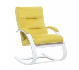 Кресло-качалка Милано  (Слоновая кость/ткань V 28) | Интернет магазин мебели и декора LifeDekor