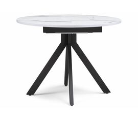 Стол деревянный Бетина мрамор белый / черный | Интернет магазин мебели и декора LifeDekor