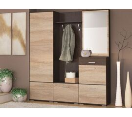 Прихожая «Виола», Венге/дуб сонома | Интернет магазин мебели и декора LifeDekor