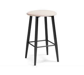 Барный стул Гангток катания айвори / черный матовый | Интернет магазин мебели и декора LifeDekor