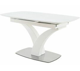 Стол «Нотр Дам» ПМ Modern стекло OPTI, белый | Интернет магазин мебели и декора LifeDekor