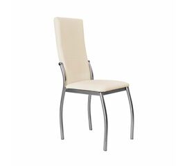 Кухонный стул SHADO Пекин №8 Серебро 3028, Цвет обивки: бежевый, Цвет каркаса: серый | Интернет магазин мебели и декора LifeDekor
