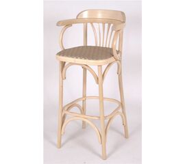 Стул барный 750 Венский мягкий (беленый дуб, ткань 1 beige) | Интернет магазин мебели и декора LifeDekor