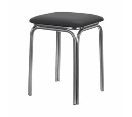 Табурет для кухни Shado 01 №5 хром 3022, Цвет обивки: серый, Цвет каркаса: хром | Интернет магазин мебели и декора LifeDekor