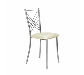 Кухонный стул SHADO Весна №5 Хром 3028, Цвет обивки: бежевый, Цвет каркаса: хром | Интернет магазин мебели и декора LifeDekor