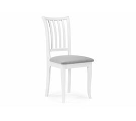 Стул деревянный Фрезино серый велюр / белый | Интернет магазин мебели и декора LifeDekor