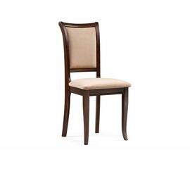 Стул деревянный Корнелл бежевый велюр / орех темный | Интернет магазин мебели и декора LifeDekor