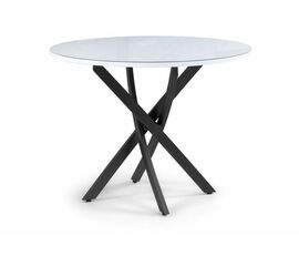 Стол Лауриц черный / белый | Интернет магазин мебели и декора LifeDekor