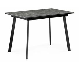 Стол деревянный Агни 110 королевский мрамор / черный матовый | Интернет магазин мебели и декора LifeDekor
