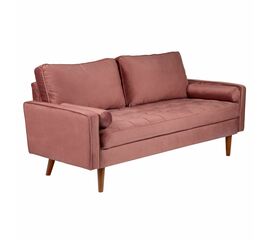 Диван Scott трехместный пыльно-розовый, Цвет: Пыльно-розовый | Интернет магазин мебели и декора LifeDekor