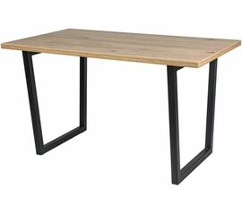 Стол М78 «Патика» ДП1-01-07 ЛДСП Эврика, каркас черный матовый | Интернет магазин мебели и декора LifeDekor