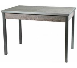 Стол М65 «Денвер» ДП1-01-06 1100(1400)*680 ЛДСП «Навара», квадратные металлик | Интернет магазин мебели и декора LifeDekor