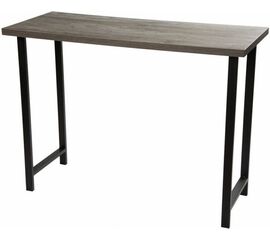 Стол-консоль барный М94 ДП1-02-04 ЛДСП «Сосна пасадена», Каркас черный матовый | Интернет магазин мебели и декора LifeDekor