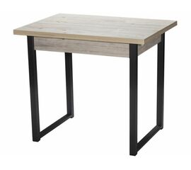 Стол М102 «Алан» ДП1-01-11 900(1200)(1500)*670, ЛДСП:Наоми, Н/стола (Графит) | Интернет магазин мебели и декора LifeDekor